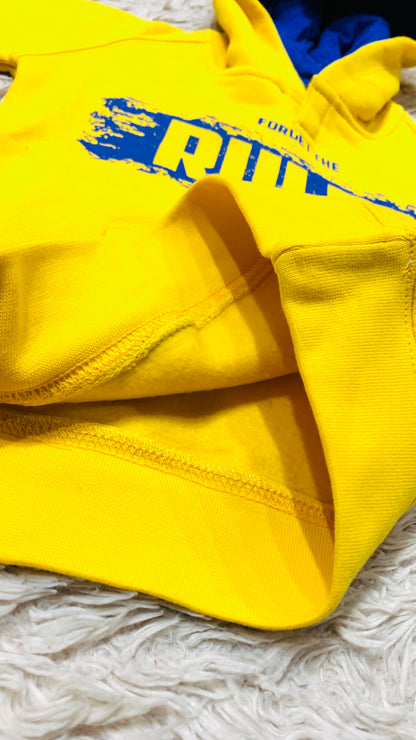 Yellow Forget The Rules Hoodie