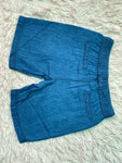 Dark Blue Soft Denim Short