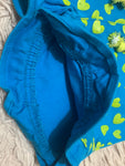 Ferozi Heart Cotton Short