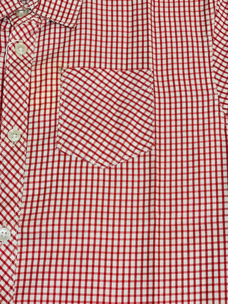 Red Check Formal Shirt - kid Styler