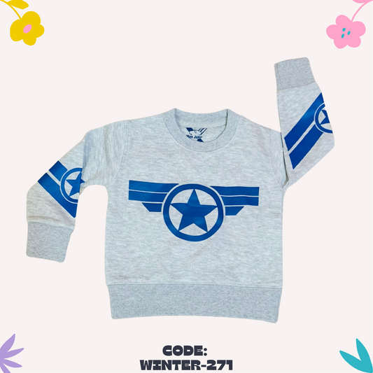 Grey Star Captain America Star